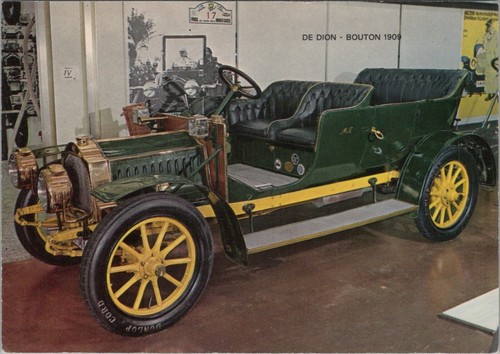 Automobile postcard dion - automobile, de