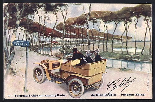 Postcard puteaux tonneau 8 - tonneau,