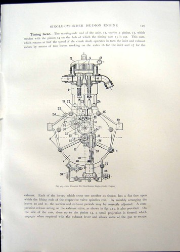 Antique print dion bouton - de,
