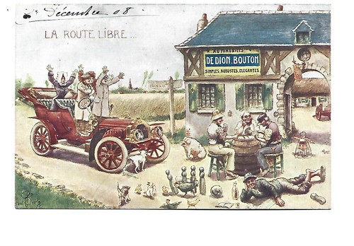 Illustration card car de - card,