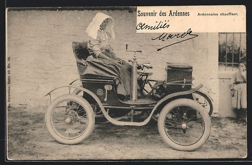 Postcard auto dion bouton - auto,