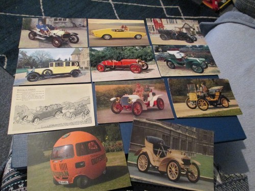 Postcard cars 1908 austin - 11,