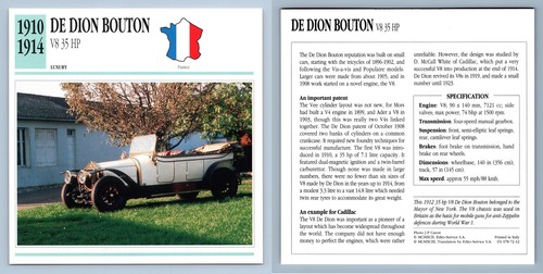 Dion bouton 35 hp - dion, v8