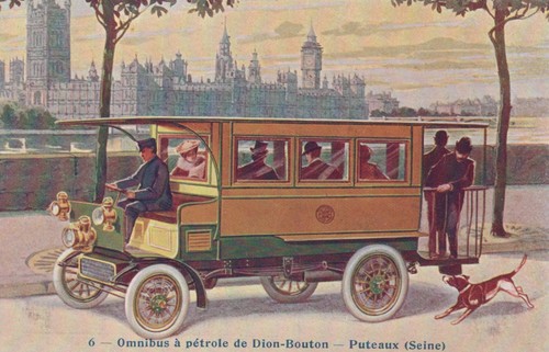 Dion bouton petrol omnibus - de, dion-bouton