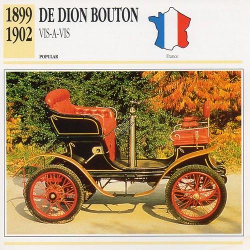 1899 1902 dion - de, bouton