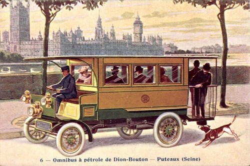 Postcard puteaux hauts - puteaux, de